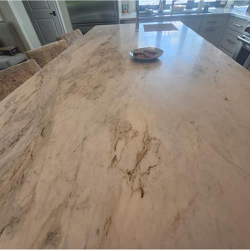 Marble before service