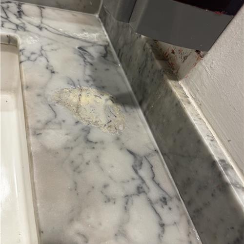 Marble after service