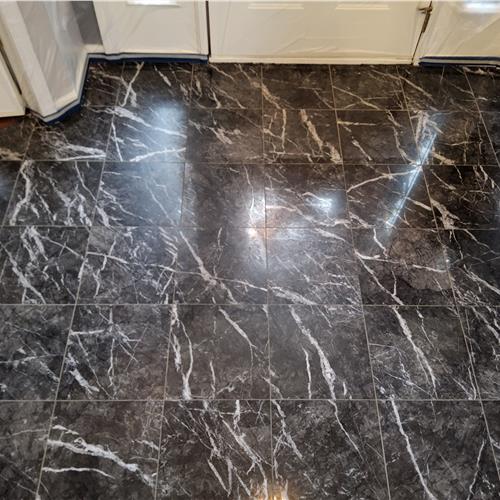 Marble before service