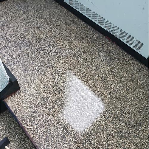 Enduracrete:terrazzo after service