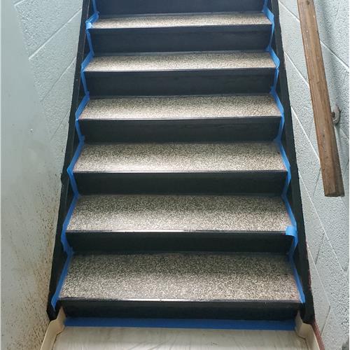Enduracrete:terrazzo before service