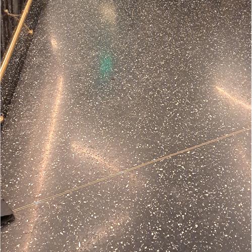 Enduracrete:terrazzo before service