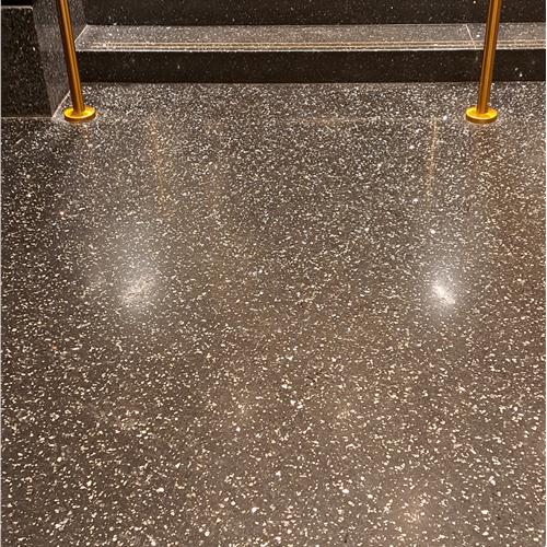 Enduracrete:terrazzo before service