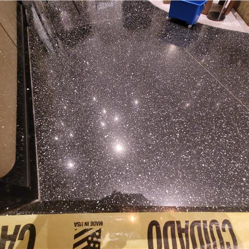 Enduracrete:terrazzo after service