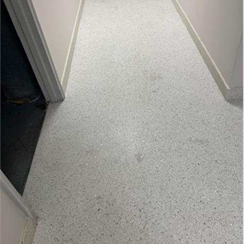 Enduracrete:terrazzo before service