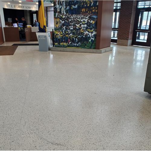 Enduracrete:terrazzo before service