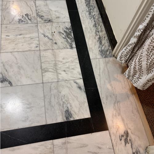 Marble after service