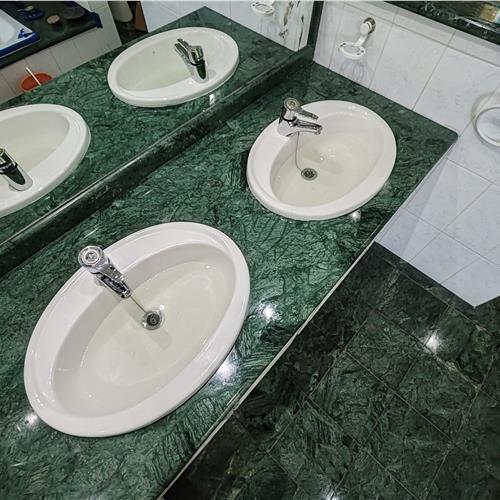 Marble after service