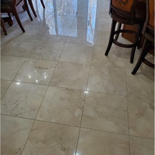 Marble after service