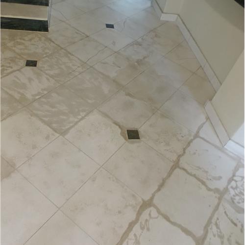 Marble before service