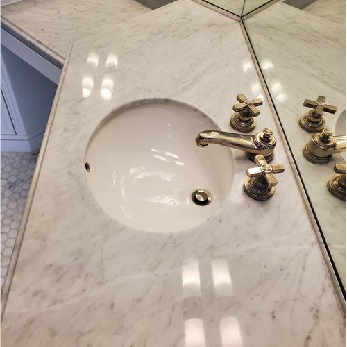 Marble after service