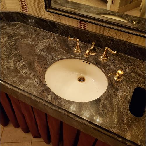 Marble after service