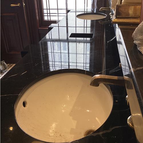 Marble after service