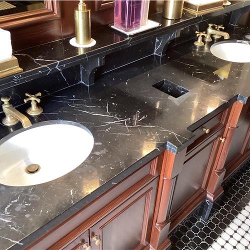 Marble before service