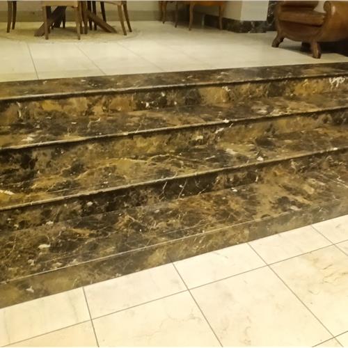 Marble before service