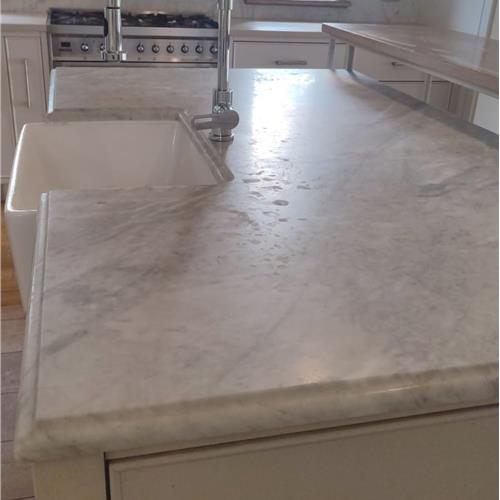 Marble before service