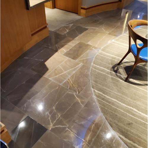 Marble after service