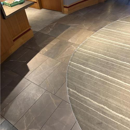 Marble before service