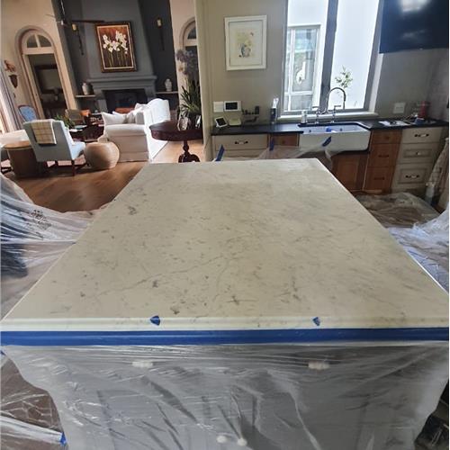 Marble before service