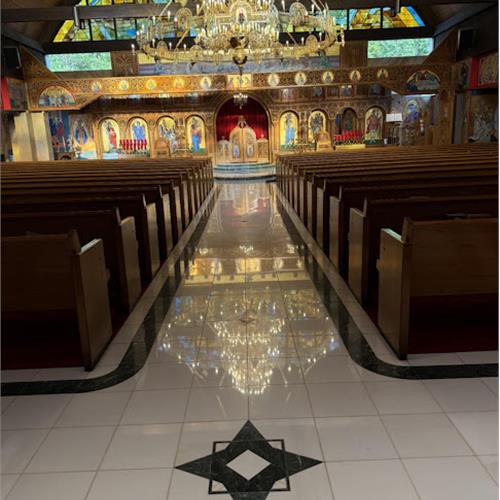 Marble after service