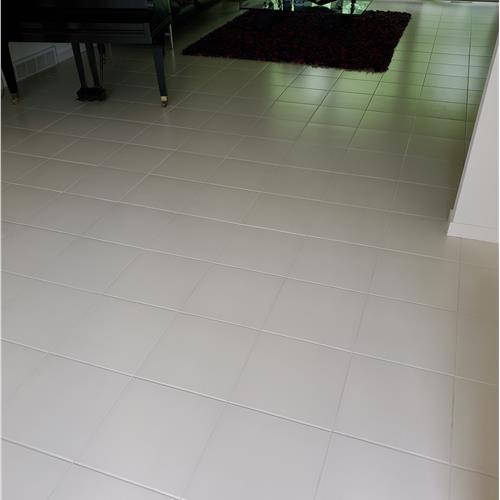 Ceramic (tile and grout) after service