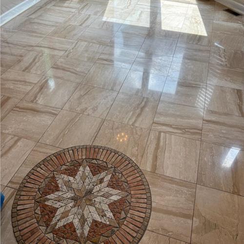 Marble before service