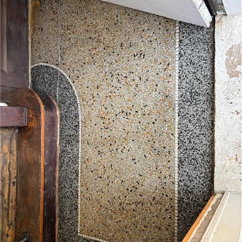 Terrazzo after service
