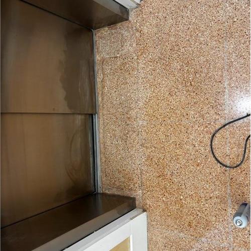 Terrazzo after service