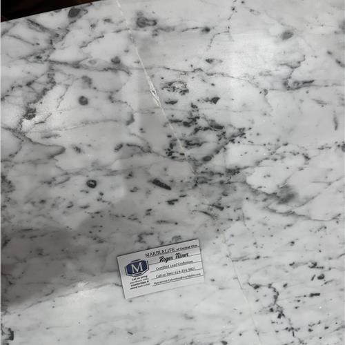 Marble after service