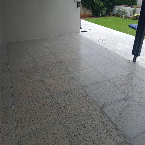 Terrazzo after service