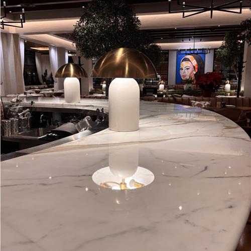 Marble after service