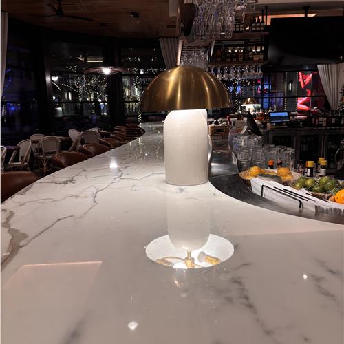 Marble after service