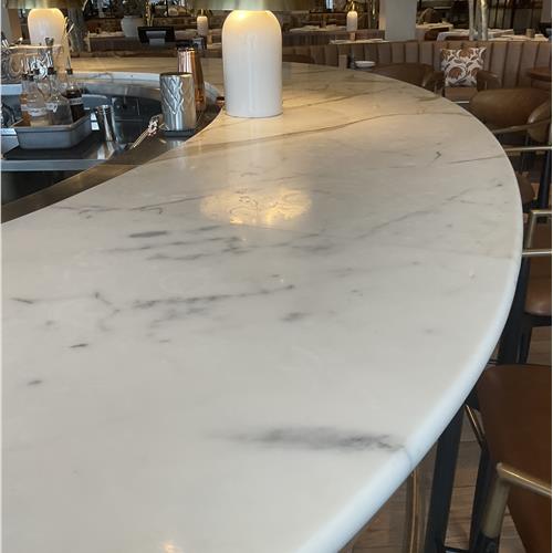 Marble before service