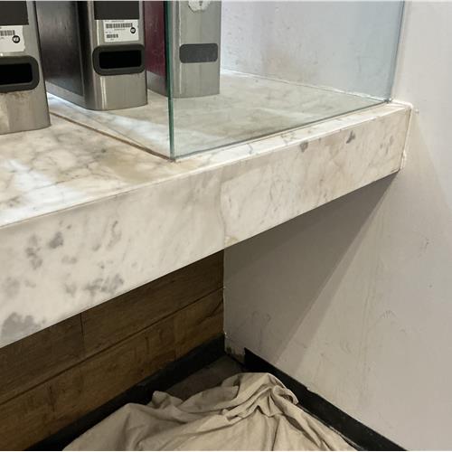 Marble after service