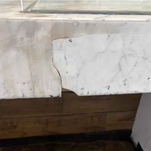 Marble before service