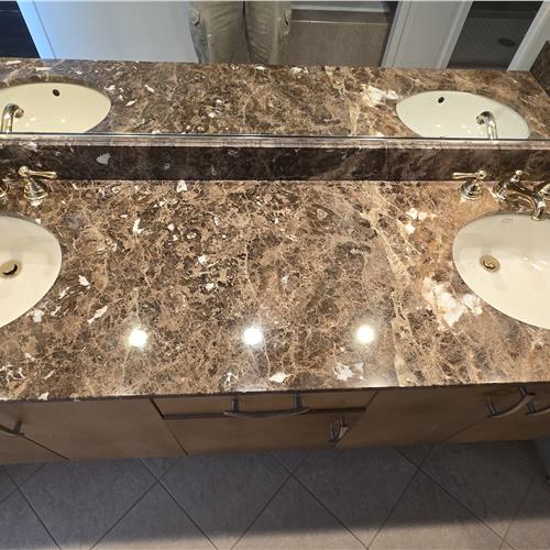 Ceramic (tile and grout) after service
