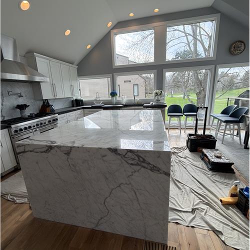 Marble after service