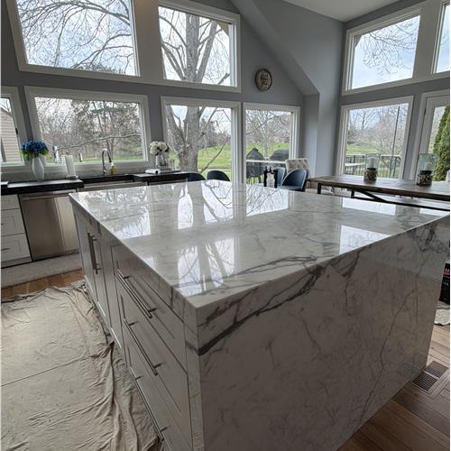 Marble after service