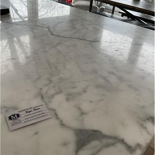 Marble before service