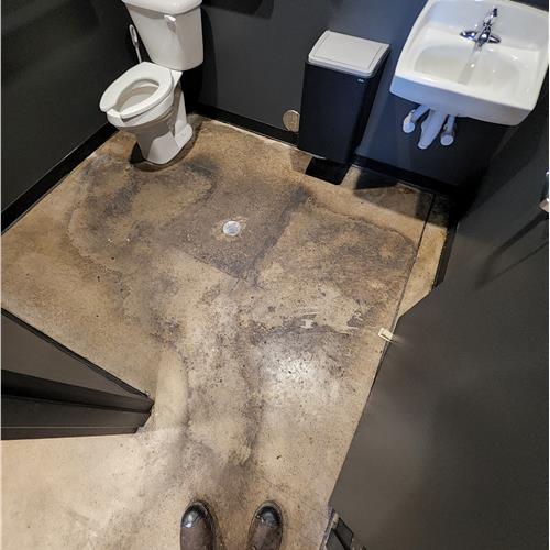 Concrete before service