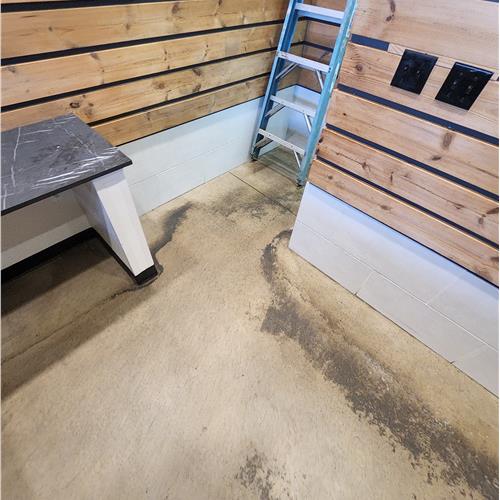 Concrete before service