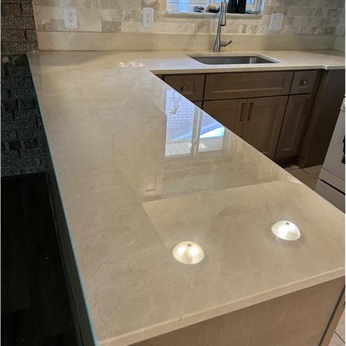 Marble after service