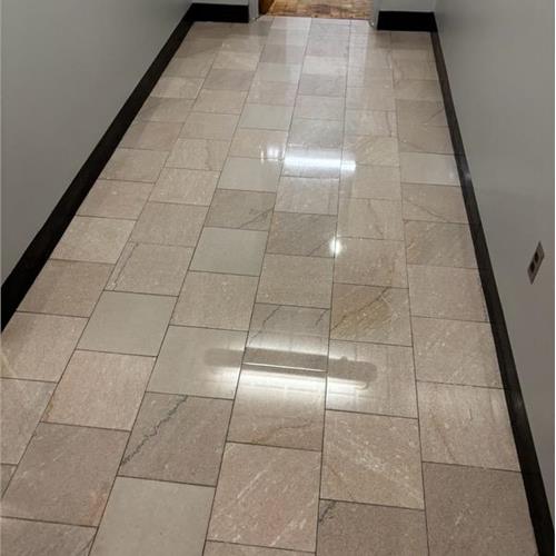 Marble after service