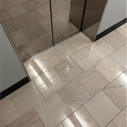 Marble after service