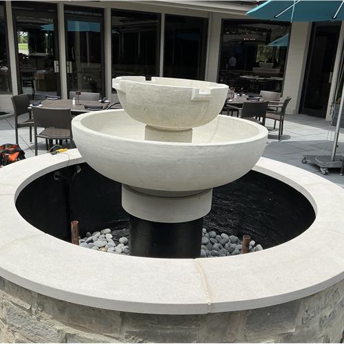 Limestone before service
