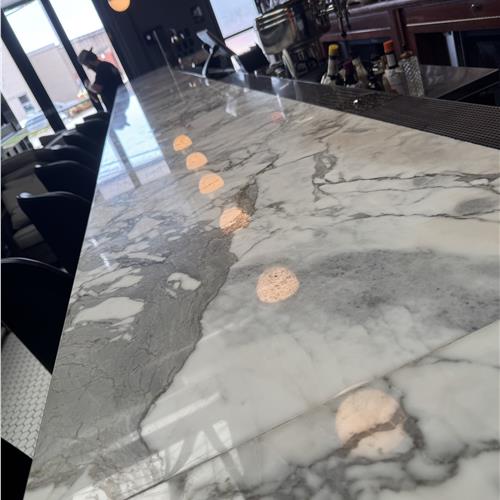 Marble after service