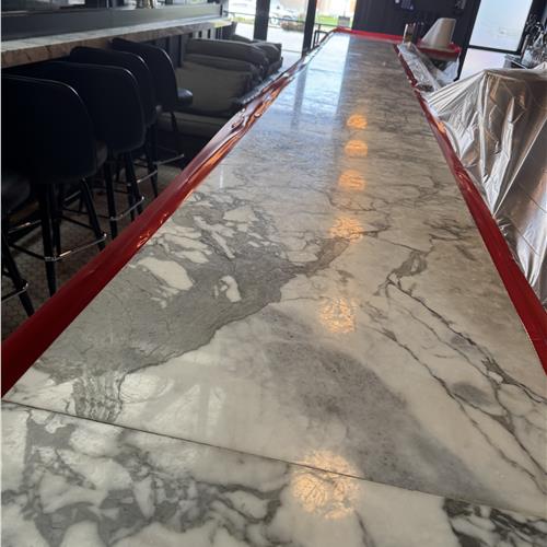 Marble before service